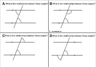 Angles in Parallel Lines